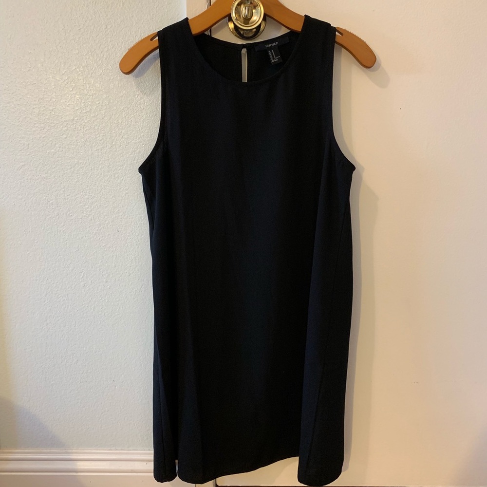 Forever21 Black Strapless Dress
